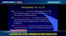 Gestione intra ed extra ospedaliera del dolore toracico acuto