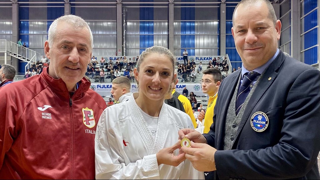 “Premio a la Trayectoria” para Alessandra Benedetto, la karateka de Reggio de Fortitudo 1903