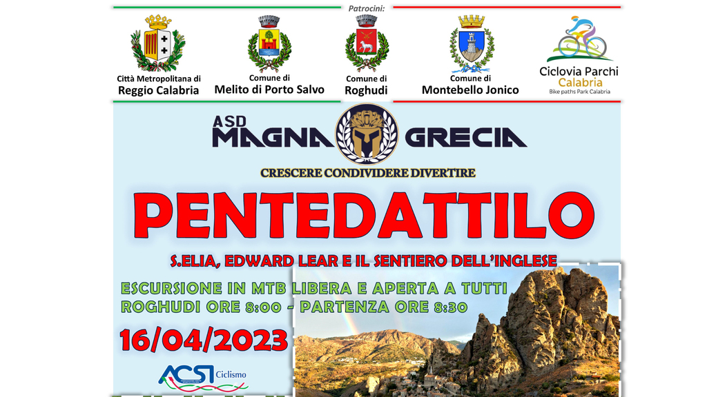 Pentedattilo: S. Elia, Edward Lear and the path of the English