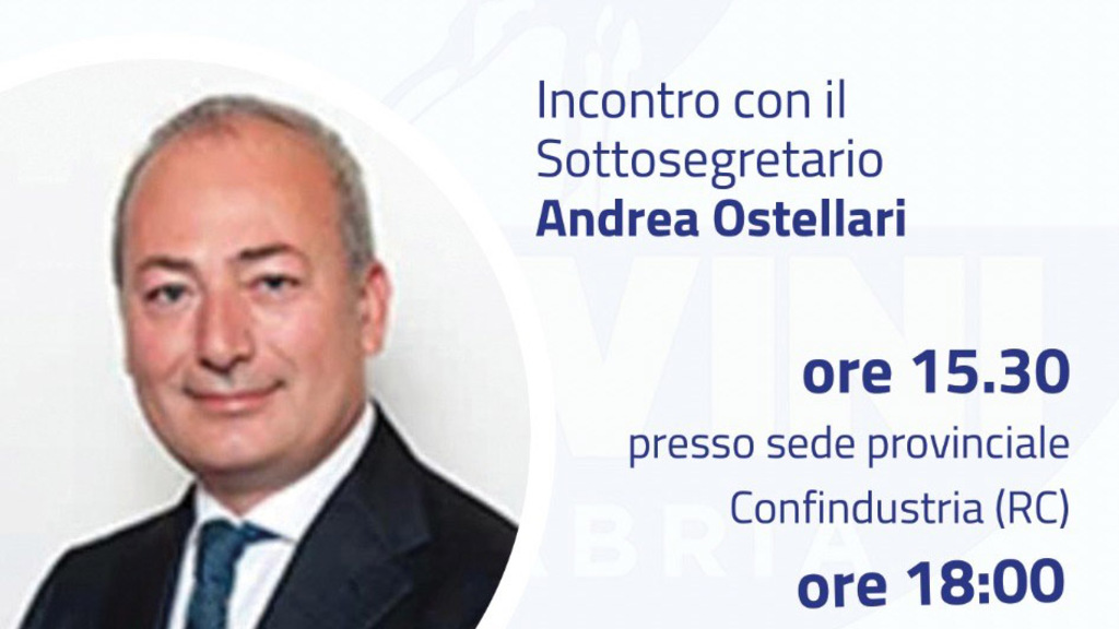 ReggioTV Il Sottosegretario alla Giustizia Andrea Ostellari a Reggio