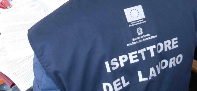 Reggio Calabria, blitz dell'Ispettorato del Lavoro: maxisanzioni per lavoro nero e violazioni sulla sicurezza