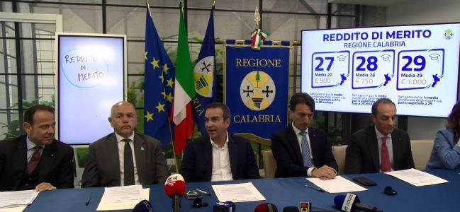 Reddito di merito, Occhiuto: "Misura concreta per contrastare l'emigrazione giovanile"